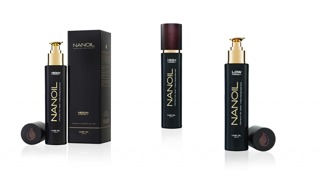 Nanoil per porosità bassa, media ed elevata